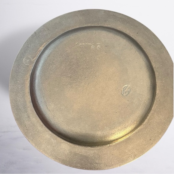 Wilton Pewter Plate Crescenta Canada Valley‎ Rancho San Rafael 1975 Vintage - Picture 2 of 7